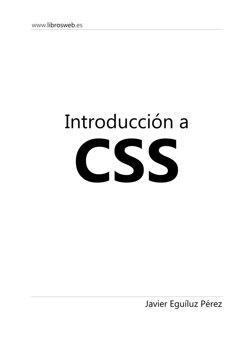Imágen de pdf Introduccion a CSS