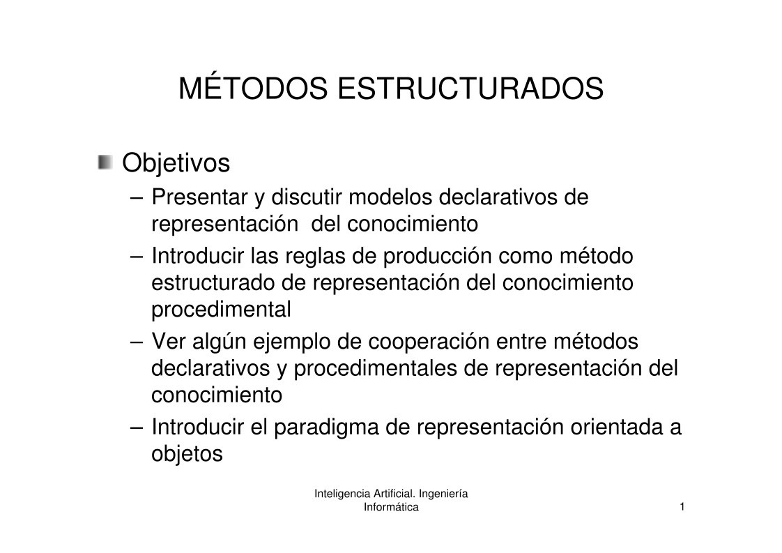 PDF de programación - Métodos estructurados
