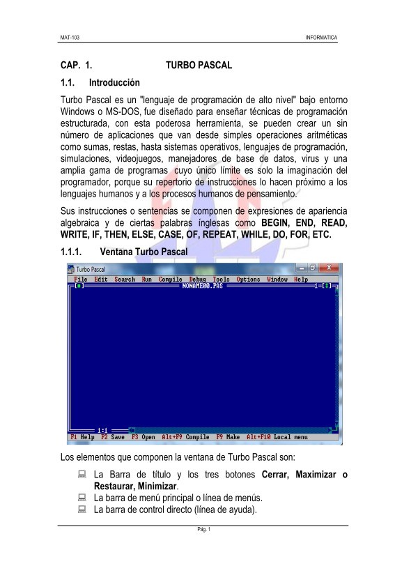 programmation en turbo pascal pdf
