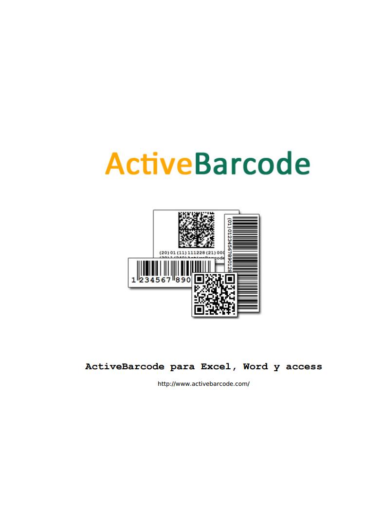 activebarcode excel n