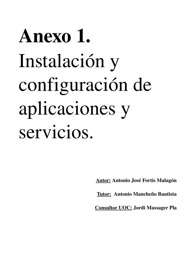 Pdf De Programación Anexo 1 Instalación Y Configuración De Aplicaciones Y Servicios 4227