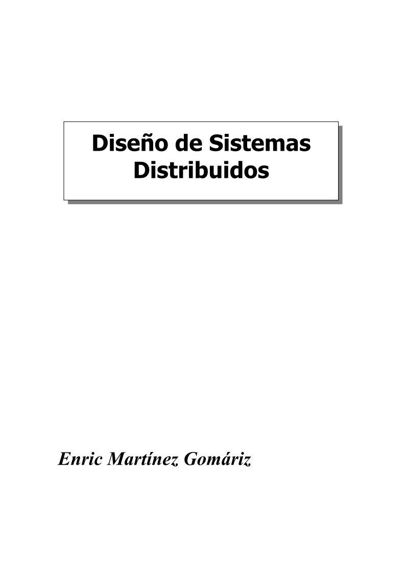 sistemas distribuidos george coulouris pdf